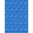thumbnail image 1 of Ahgly Company Machine Washable Indoor Rectangle Transitional Blue Orchid Blue Area Rugs, 5' x 8', 1 of 7