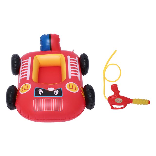 Anillo De Natación De Chorro De Agua Camión De Bomberos De Agua Coche De Choque Anillo De Natación De Chorro De Agua Pistola De Juguete Camión De Bomberos De Parachoques Con Pistola De Chorro Inevent HA021884-00