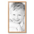 thumbnail image 2 of ArtToFrames 14" x 25" Red Oak Wood Picture Frame, 14x25 inch Brown Wood Poster Frame (WOM-4878), 2 of 7