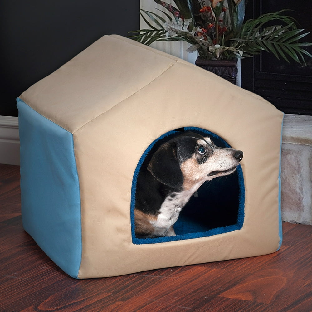 PETMAKER 2in1 Dog House Pet Bed, Medium