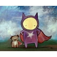 thumbnail image 2 of Doss, Andrea 18x15 White Modern Wood Framed Museum Art Print Titled - Superhero Friends, 2 of 4