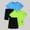 Dark Blue, variant on Fnooota Boys Athletic Outfit Sets, Quick-drying Short Sleeve Sports 2 PC Activewear Clothing Sets Dark Blue Size 9-10 T