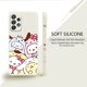 thumbnail image 1 of Hello Kitty Cinnamoroll Kuromi familia líquido caso para Samsung Galaxy A73 A71 A72 A12 A21s A22 A23 A31 A32 A51 A52 A52s A53 A02s xuanjing  unisex, 1 of 2