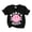 Smile Pink, variant on Toddler Girl Shirt Baby Boy Summer Short Sleeve Crew Neck Smiley Face Print T-shirt Clothes for 18-24 Months