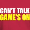 thumbnail image 3 of CafePress - Can't Talk Game's On Dark T Shirt - Men's Classic Graphic Cotton T-Shirt, 3 of 4
