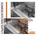thumbnail image 5 of Sunrise Kitchen Supply Tira/conector de unión para freidora de acero inoxidable calibre 20 (23 pulgadas de largo x 1 1/2 pulgadas de ancho), 5 of 5