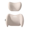 thumbnail image 3 of harper Car Headrest & Waist Support Cushion Headrest Back Cushion Versatile Comfortable white, 3 of 9