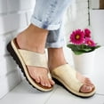 thumbnail image 5 of Yesbay Women Wedge Lightweight PVC Slip-on Open Toe Slippers Sandals for Daily Life, 5 of 6