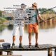 thumbnail image 5 of Caja De Señuelos De Pesca, Caja De Almacenamiento De Aparejos De Pesca Multiusos De Nailon, Compartimentos Múltiples Para Accesorios De Pesca, 5 of 7