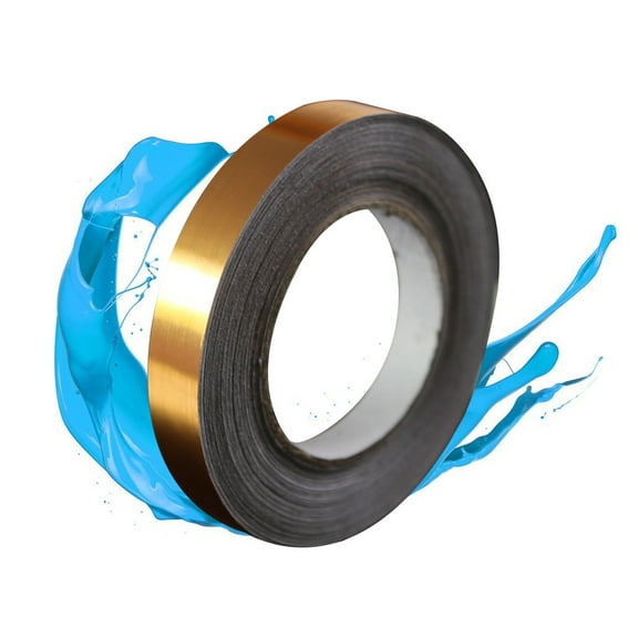 WORGEOUS Copper Kitchen Tile Decor Peel and Stick Tape 1cmx50m Golden