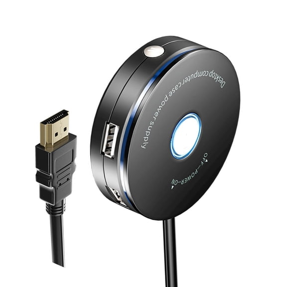 External Power Button for PC External PC Power Button Desktop Computer Case