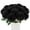 Black, variant on 12 Pcs Artificial Chrysanthemums Flowers Ball Flowers, Fake Mums Flowers White Silk Flowers for Spring Home Decor Indoor Floral Arrangement Table Centerpiece (12, White)