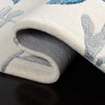 thumbnail image 5 of Safavieh Capri Collection CPR345A Handmade Ivory and Blue Wool Area Rug, 5 feet by 8 feet (5' x 8'), 5 of 5