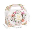 24 Pack Party Favor Boxes, Spring Flower Gift Treat Bags, Summer Gable ...