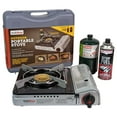thumbnail image 1 of Dual Fuel Portable Stove ONLY, Butane & Propane Portable Camping Stove, 12K BTU Camp Stove, Dual Fuel Butane and Propane Stove for Emergency, Outdoor Cooking, Hiking, Backpacking by Grill Boss 90057, 1 of 4