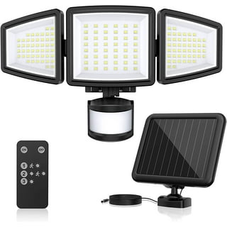 Solar motion sensor 2024 light outdoor walmart