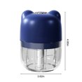 thumbnail image 3 of Hwkond Meat Grinder Electric Garlic Chopper, USB Charging Garlic Masher Crusher, Used For Scallion Garlic Pepper Vegetable Meat Mincer/Grinder/Puree Food（250ml) Kitchen Utensils, 3 of 9