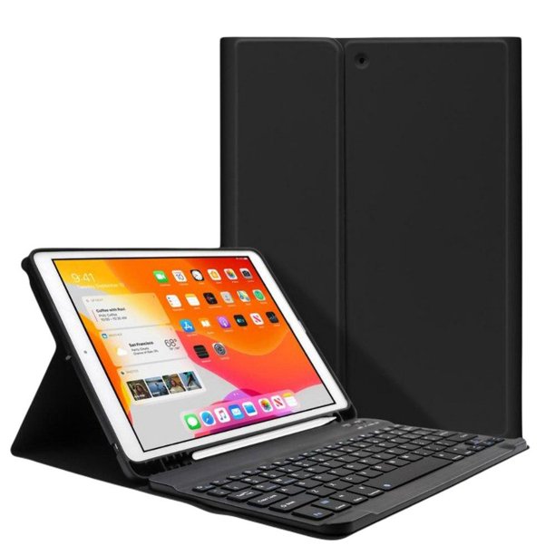 Keyboard Case for iPad 9th Generation (2021)/8th Gen/7th Gen 10.2 Inch, Detachable Wireless with