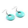 thumbnail image 1 of Onyx Boucles d'Oreilles en Cristal pour Femmes Pendentif Il de Tigre Rond Creux, 1 of 6
