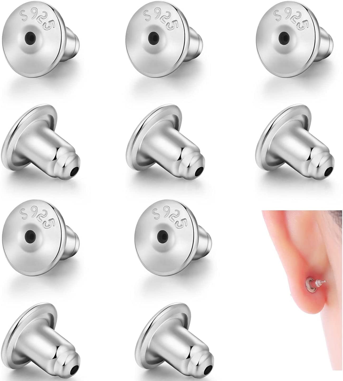 Locking Earring Backs Walmart 2025