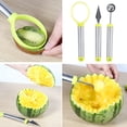 thumbnail image 4 of Juego de 3 cucharas para helado y sacabolas de melón para conos perfectos Juego de cucharas para frutas de acero inoxidable, 4 of 8