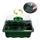 thumbnail image 5 of Caja de cultivo de propagadores de interior de 2 piezas, kit de cultivo de invernadero, bandejas de cultivo de plástico con tapa y ventilación, cultivo y cultivo de plántulas, 12 agujeros Namotu LKX-1046, 5 of 7