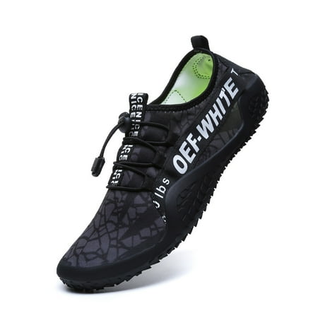 

Toyella Large Size 48 Breathable Quick-drying Outdoor Non-slip Sports Fishing Upstream Shoes 568 Black And White 37