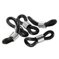 thumbnail image 2 of 50 Packs Sangle de Chaîne de Lunettes Réglable en Silicone Boucle Extrémités Connecteurs Anti-Dérapant Noir, 2 of 7