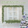 thumbnail image 5 of 9ft Non-lit Natural Feel Cedar Green Artificial Christmas Garland, Soft PE, 5 of 6