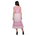 thumbnail image 3 of Moomaya Printed Cotton Long Dress For Womens Sleeveless Tiered Casual Summer Tunic, 3 of 6