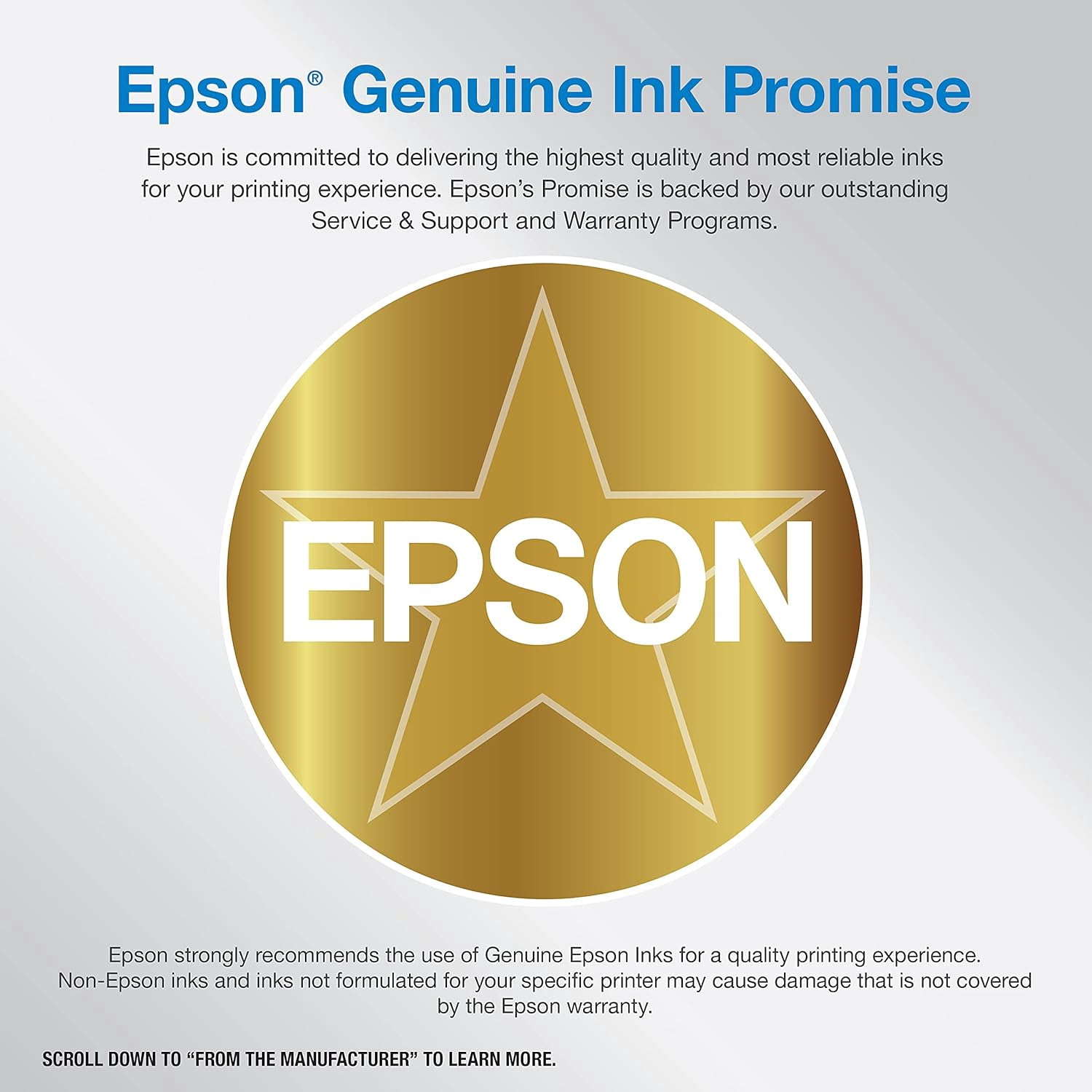 Epson EcoTank ET-2800 Wireless Color All-in-One Cartridge-Free Supertank with Scan and Copy, The Ideal Basic Home Printer - White (Sold without manufacturer warranty)