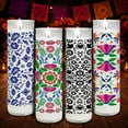 thumbnail image 4 of Veladora Aurrera vaso 100 día de muertos varios modelos 1 pza, 4 of 4