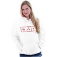 thumbnail image 3 of Ba Co N Bacon Food Science Nerd Geeky Unisex Plus Fleece Graphic Hoodie Brisco Brands 4X, 3 of 5