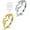 Gold+silver, variant on Adjustable Hand Heart Irish Claddagh Ring, Love Heart Claddagh Couple Ring Promise for Women, Heart Jewelry Valentine's Day Rings Mothers Day Valentines Holiday friends