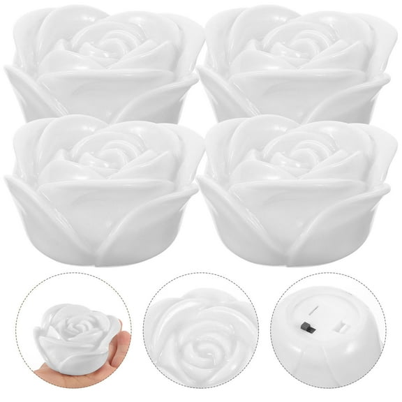 WEUVEB Party Rose Shaped Night Light 5Pcs