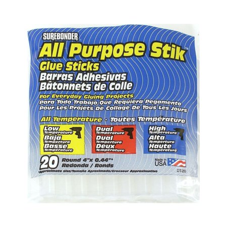 UPC: 0804551938061 | Surebonder Glue Sticks 4 oz. White 6/Pack (71917-PK6)