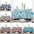 thumbnail image 3 of Feather Printed Sofa Covers for Living Room Couch Cover Elastic Stretch Slipcover Sectional Corner1/2/3/4-seater Housse Canapé, 3 of 6