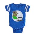 thumbnail image 1 of CafePress - Dancing Koala - Cute Infant Baby Football Bodysuit, 1 of 1