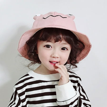 

TOTO Children Boy And Girl Summer Outdoor Sunscreen Hat Cartoon Foldable Hat