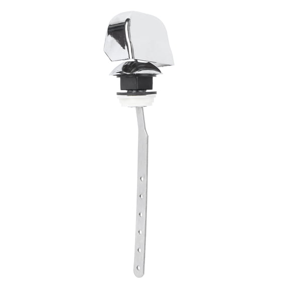 EeaseMX Palanca de descarga Universal para tanque de inodoro para el hogar, llave de ABS galvanizada para inodoro de Hotel, mango de palanca de inodoro de montaje lateral, herramienta de baño