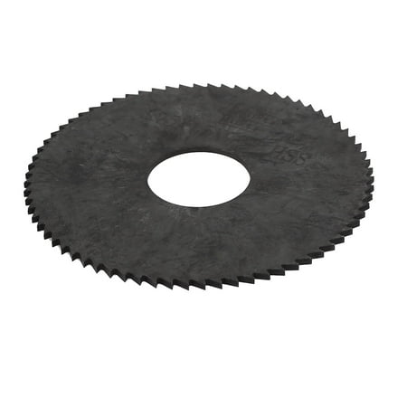 

75mmx1.5mm 72T Round Slitting Saw Milling Cutter Black
