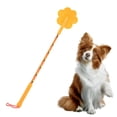 thumbnail image 1 of Palo de adiestramiento profesional para perros, látigo de agitación para adiestramiento de mascotas, juguetes interactivos para perros Naranja, 1 of 8