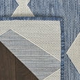 thumbnail image 6 of Nourison Positano Indoor/Outdoor Navy Blue 7' x 10' Area Rug (7x10), 6 of 9