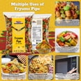 thumbnail image 2 of Rani Far Far / Fryums (Wheat & Tapioca Pellet) Round/Pipe Shape 7oz (200g) ~ Vegan, Kosher, Uncooked, Used to Make Papad, Bhungra / Chip Snack, 2 of 9