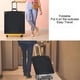 thumbnail image 4 of Funda para trajes de tela no tejida con bolsillo de malla: resistente a la suciedad y a la humedad, ideal para guardar ropa durante los viajes, como funda colgante para organizar el armario y, 4 of 6
