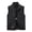 A1#-Black, variant on Mens Lightweight Softshell Vest Multi Pocket Outdoor Utility Sleeveless Jacket,Khaki,SIZE:M