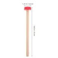 thumbnail image 2 of WHAMVOX Maillets en Bois de Gong Chinois Percussion Rouge Instrument de Musique Frappant pour Cérémonies Traditionnelles 1Pcs, 2 of 8