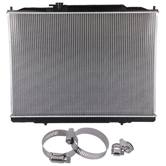 Replacement for 2008 for Chrysler Voyager Mini Passenger Van LX CCIYU Plastic Aluminum Radiator and Oil Hose Clamps