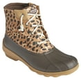 thumbnail image 2 of Sperry  Womens Syren Gulf Leopard Duck  Casual Boots   Ankle Low Heel 1-2", 2 of 5