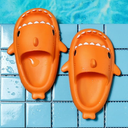 

Kids Boys Girls Sharks Non-Slip Slippers Shower Bathroom Slipper EVA Sandals